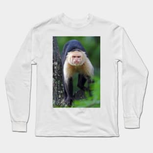 Capuchin monkey - Costa Rica Long Sleeve T-Shirt